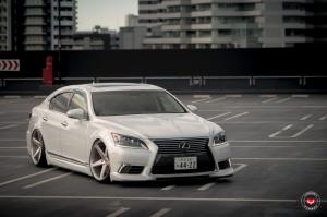 Lexus LS460 on Vossen Wheels (CG-201) 2016 года